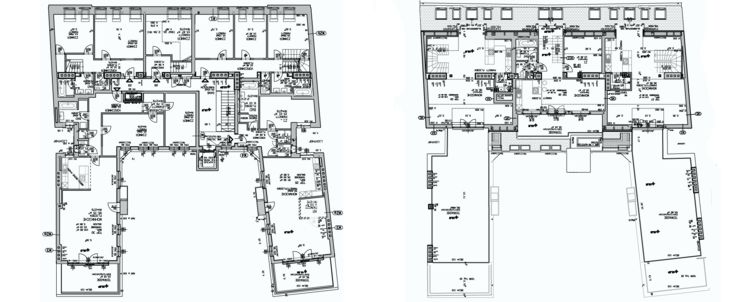 Dachgeschoßausbau, Sanierung 18. Wien