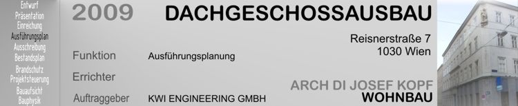 Dachgeschoßausbau, 3. Wien Penthouse Dachterrassenwohnung Dachterrasse